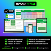 Tracker Fitness - Google Sheets ✅