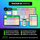 Tracker de Hábitos - Google Sheets ✅