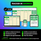 Planificador de Ahorros - Google Sheets ✅
